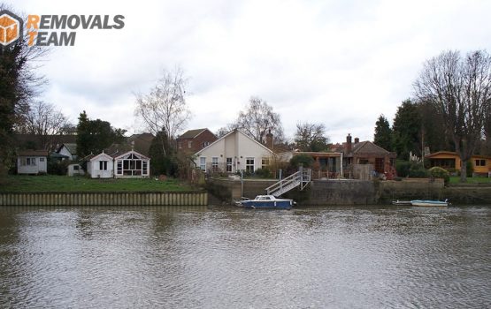 Houses on Eel Pie Island
